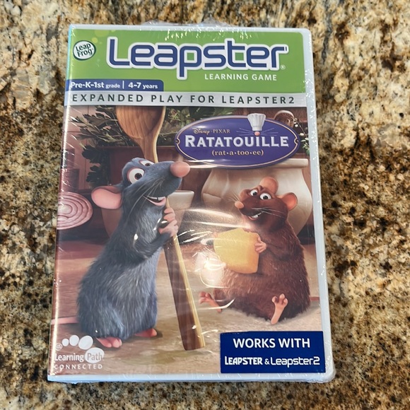 BNWT Leap Frog Leapster Ratatouille learning game - Picture 2 of 8